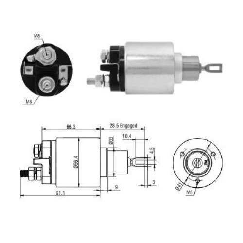 Linde VW053911287 Marş Otomatiği